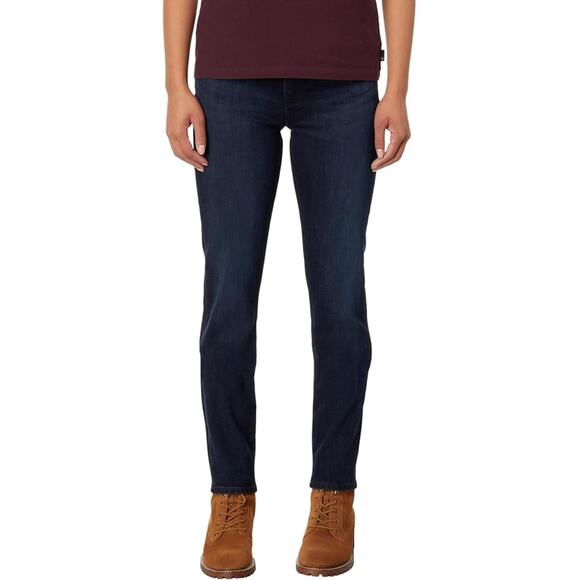 AG ADRIANO GOLDSCHMIED Prima Cigarette Jeans 26 US 2 Dark Blue Contour 360 NWT - Picture 1 of 12